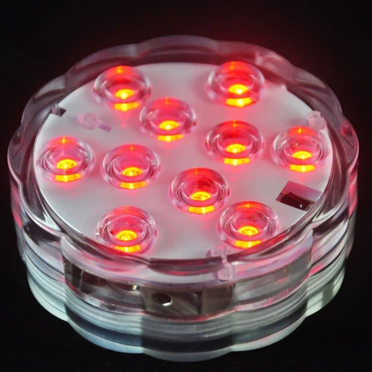 Đèn bấm lặn RGB chống nước bể cá, đèn chìm dưới nước