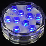 Đèn bấm lặn RGB chống nước bể cá, đèn chìm dưới nước