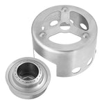 Bếp dã ngoại ngoài trời bằng thép không gỉ, bếp rượu mini có nắp