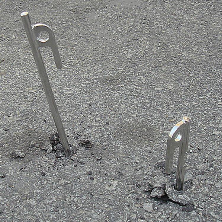 Cọc lều bạt dã ngoại ngoài trời bằng thép không gỉ bền 30cm cho cắm trại du lịch, phụ kiện lều