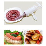 2 máy nhồi xúc xích bằng tay, máy làm salami, kích thước 12x17x19cm