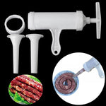 2 máy nhồi xúc xích bằng tay, máy làm salami, kích thước 12x17x19cm