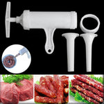 2 máy nhồi xúc xích bằng tay, máy làm salami, kích thước 12x17x19cm