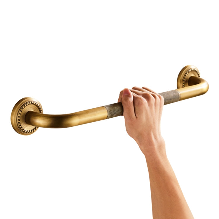 Tay cầm phòng tắm bằng đồng cho người già, tay vịn không rào cản, kéo tay vịn không rào cản dài 52cm