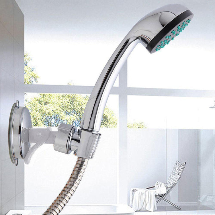 Giá đỡ tay cầm vòi sen mạ chrome gắn tường phòng tắm, giá đỡ hút điều chỉnh, mạ hoàn toàn