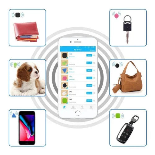 Ví Trẻ Em Thú Cưng Báo Động Tìm Chìa Khóa Thẻ Mini Bộ Định Vị Thông Minh Bluetooth Báo Động Tự Động Xe Ô Tô Thú Cưng Trẻ Em Xe Máy Bộ Định Vị