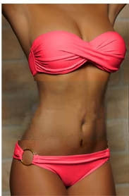 Summer Sexy Women Bikini Set Beachwear Push Up Bathing Suits, S, M, L