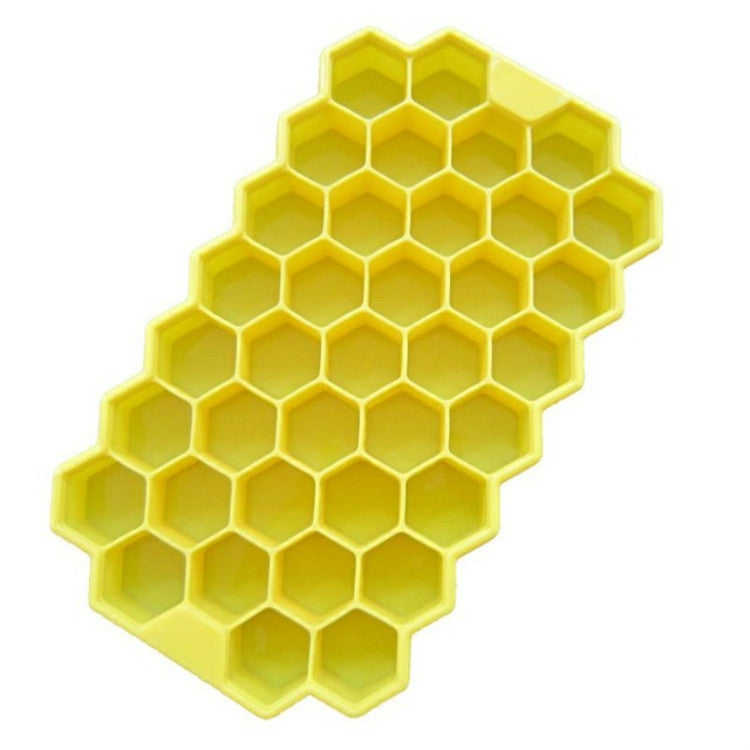 Khuôn làm đá viên tổ ong 37 ô, làm kem, khuôn làm kem que DIY, hộp đá sữa chua, đồ đông lạnh tủ lạnh
