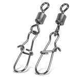 10 cái/bịch khớp nối câu cá bằng thép không gỉ, vòng bi xoay, phụ kiện dụng cụ câu, kích thước 12(17mm), 10(20mm), 8(22mm), 7(25mm), 6(26mm), 5(29mm), 4(30mm), 3(34mm), 2(36mm), 1(40mm)