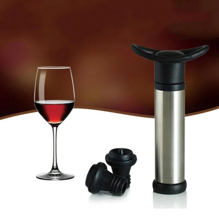 Nút chai rượu bằng thép không gỉ, nút chai champagne, bơm hút chân không rượu vang đỏ, nút chai thép không gỉ