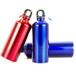 Bình Nước Thể Thao Nhôm Ngoài Trời Di Động Bình Leo Núi Bình Nước Đạp Xe, 600ml