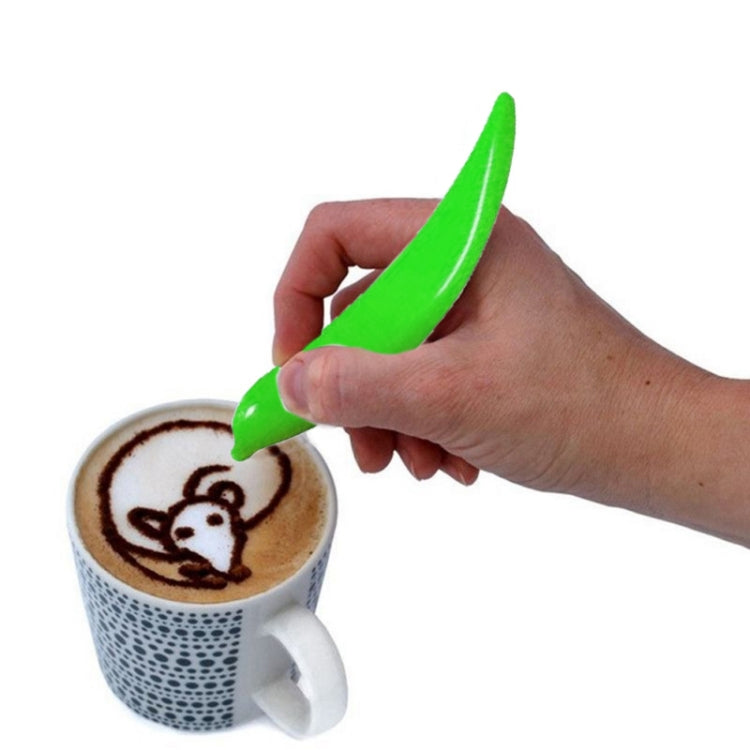 Bút vẽ nghệ thuật latte điện mới cho cà phê bánh bút trang trí bánh gia vị bút khắc cà phê dụng cụ làm bánh