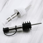 5 nút bịt chai thủy tinh bằng thép không gỉ, nút bịt dầu silicon, mũ trắng miệng thẳng, mũ trắng tự động, mũ đen miệng thẳng, mũ đen tự động