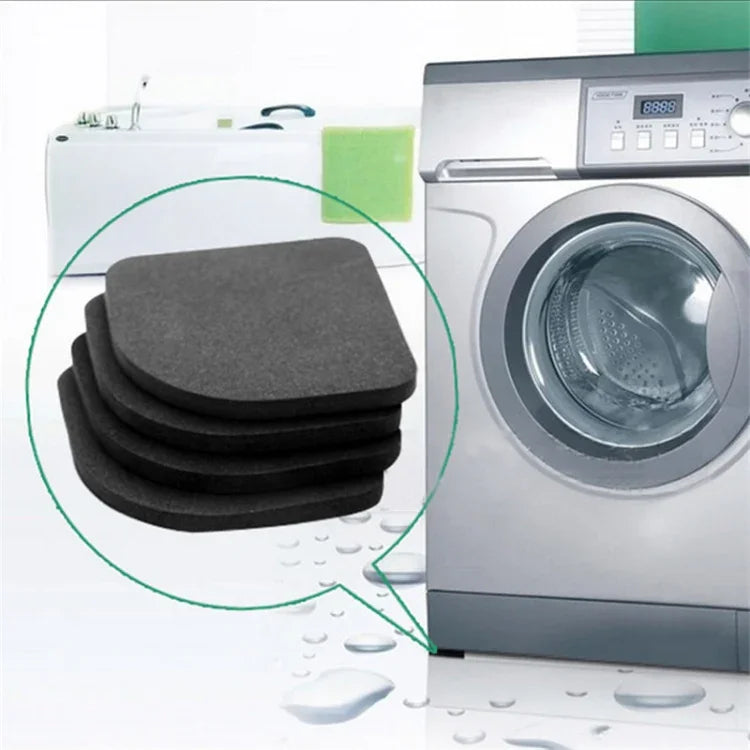 Bộ 4 miếng đệm chống sốc máy giặt tủ lạnh, miếng đệm chống động đất cho máy