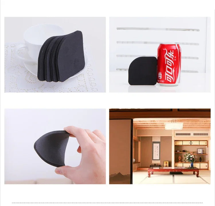 Bộ 4 miếng đệm chống sốc máy giặt tủ lạnh, miếng đệm chống động đất cho máy