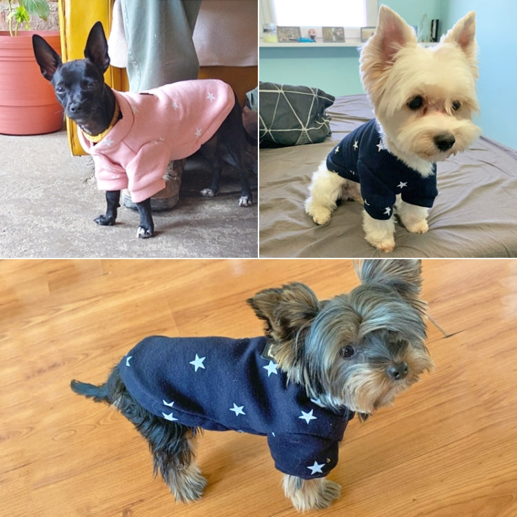 Áo Len Hình Ngôi Sao Năm Cánh Thu Đông Ấm Cho Thú Cưng, L, XXL, XL