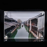 Khung ảnh chữ nhật trong suốt acrylic từ tính sáng tạo khung ảnh sinh nhật, 55x82mm, 60x90mm, 75x105mm, 89x128mm, 102x153mm, 128x178mm, 150x210mm, 254x203mm, 210x297mm
