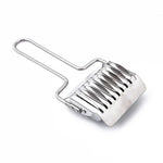 Máy cắt mì thủ công bằng thép không gỉ, dụng cụ làm bánh cho nhà bếp, máy cắt mì 2
