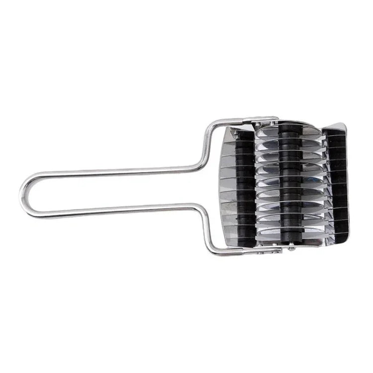Máy cắt mì thủ công bằng thép không gỉ, dụng cụ làm bánh cho nhà bếp, máy cắt mì 2