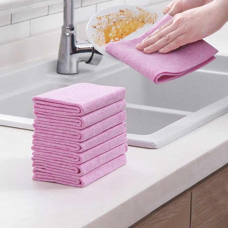 10 miếng giẻ vỏ dừa không xơ dày, thấm nước, không dính dầu rửa chén gia dụng, 30x30cm