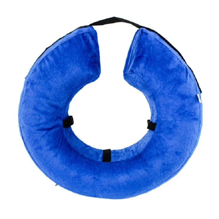 Vòng cổ chó bơm hơi PVC chống giật, S, M, L, XL