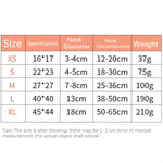 Vòng cổ chó bơm hơi PVC chống giật, S, M, L, XL