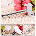 3 chiếc dụng cụ vắt kem đánh răng bằng thép không gỉ, dụng cụ vắt tóc, dụng cụ nhuộm tóc kim loại bán nguyệt, dụng cụ vắt tóc
