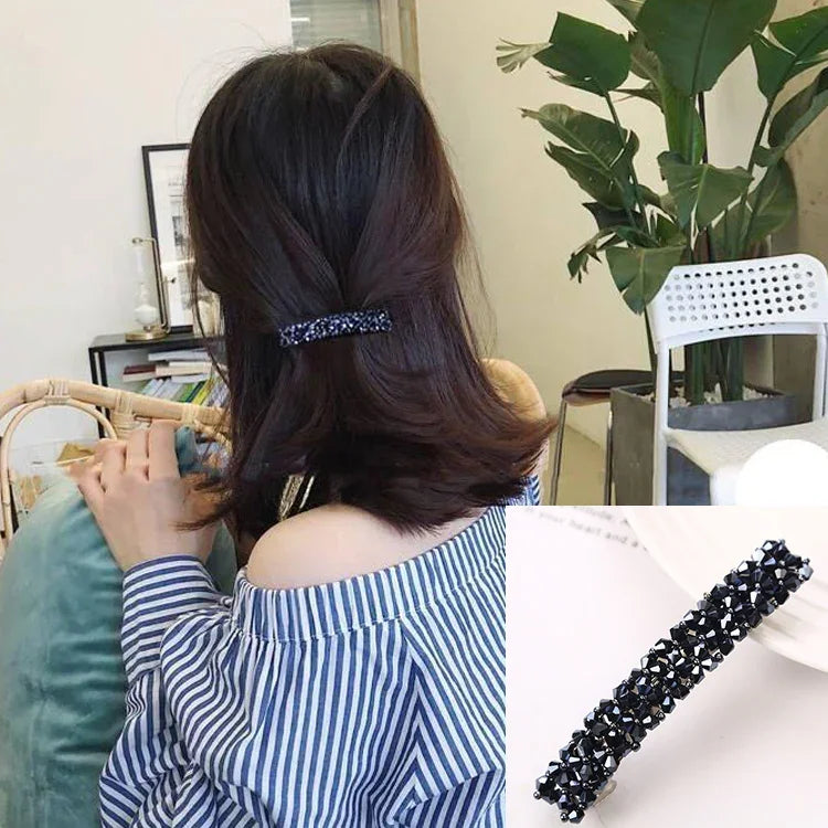 Phụ kiện tóc băng đô nữ đá pha lê đính đá thời trang