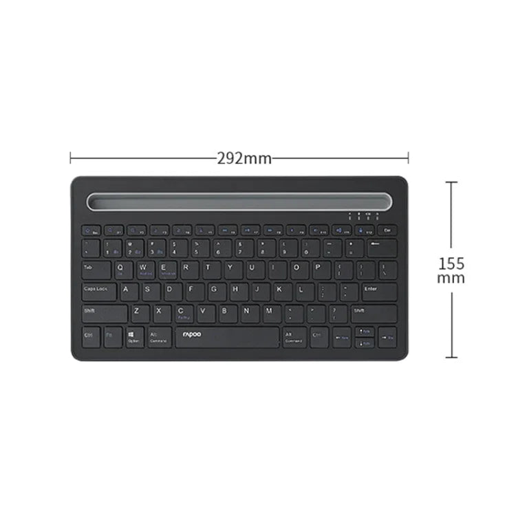 Rapoo XK100 78 Keys Wireless Bluetooth Office Business Keyboard