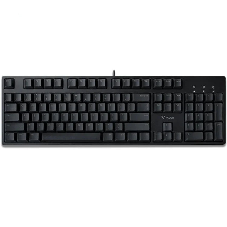 Bàn phím cơ chơi game có dây Rapoo V860 cho máy tính để bàn, 61 phím, 87 phím, 104 phím