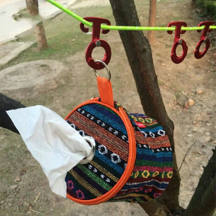 Móc đa năng ngoài trời hình chữ T bằng hợp kim nhôm tự khóa, móc carabiner an toàn cho cắm trại đi bộ, móc tự khóa hình chữ T