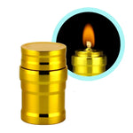 Đèn cồn kim loại mini di động cho cắm trại ngoài trời và phòng thí nghiệm