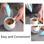 Máy đánh trứng cầm tay điện gia dụng mini bằng thép không gỉ, máy xay trứng, cà phê, sữa, trà