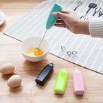 Máy đánh trứng cầm tay điện gia dụng mini bằng thép không gỉ, máy xay trứng, cà phê, sữa, trà
