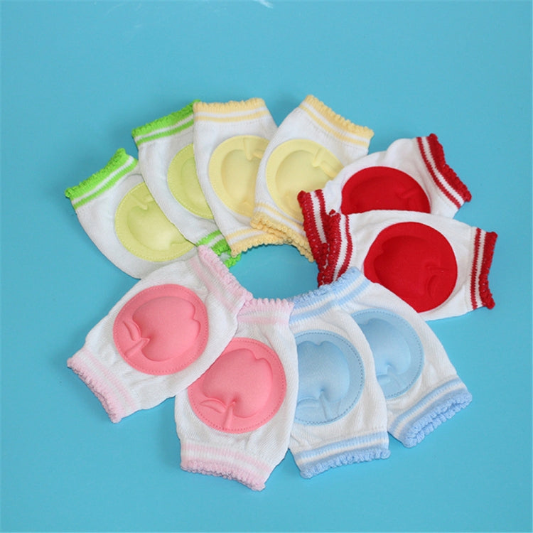 Bảo vệ đầu gối chống trượt cho bé tập đi, miếng đệm đầu gối thoáng khí, 13*9CM (Hồng), 13*9CM (Đỏ), 13*9CM (Vàng), 13*9CM (Xanh lá), 13*9CM (Xanh dương)