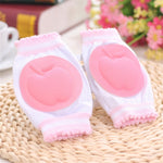 Bảo vệ đầu gối chống trượt cho bé tập đi, miếng đệm đầu gối thoáng khí, 13*9CM (Hồng), 13*9CM (Đỏ), 13*9CM (Vàng), 13*9CM (Xanh lá), 13*9CM (Xanh dương)