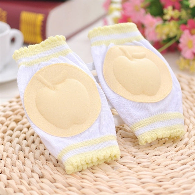Bảo vệ đầu gối chống trượt cho bé tập đi, miếng đệm đầu gối thoáng khí, 13*9CM (Hồng), 13*9CM (Đỏ), 13*9CM (Vàng), 13*9CM (Xanh lá), 13*9CM (Xanh dương)