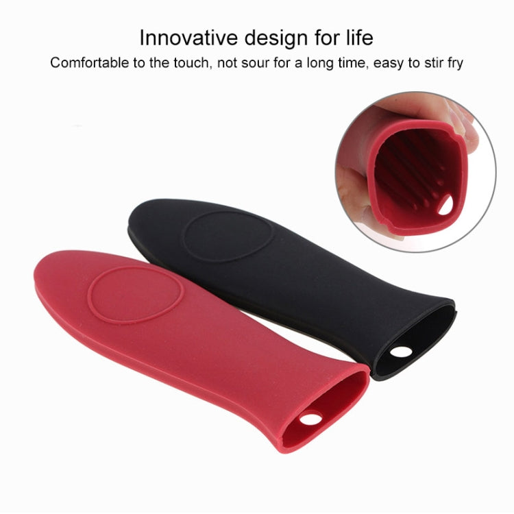 Bao tay cầm nồi silicone chống trượt cho nhà bếp, tay cầm nồi dày mềm