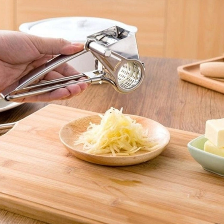 Dụng cụ bào phô mai quay tay bằng thép không gỉ, có 3-4 lỗ, 7-8 lỗ, 9-10 lỗ, bào vụn