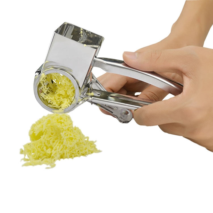 Dụng cụ bào phô mai quay tay bằng thép không gỉ, có 3-4 lỗ, 7-8 lỗ, 9-10 lỗ, bào vụn