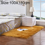 Thảm lông cừu nhân tạo mềm hình chữ nhật sang trọng, 80x180cm, 45x45cm, 100x180cm, 55x55cm