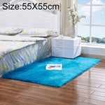 Thảm lông cừu nhân tạo mềm hình chữ nhật sang trọng, 80x180cm, 45x45cm, 100x180cm, 55x55cm