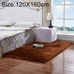 Thảm lông cừu nhân tạo mềm hình chữ nhật vuông sang trọng, 120x160cm