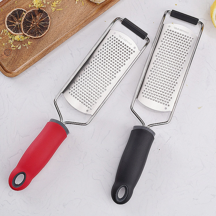 Dụng cụ bào phô mai lưỡi thép không gỉ, bào chanh, bào socola có nắp bảo vệ, bào phô mai (màu đen)