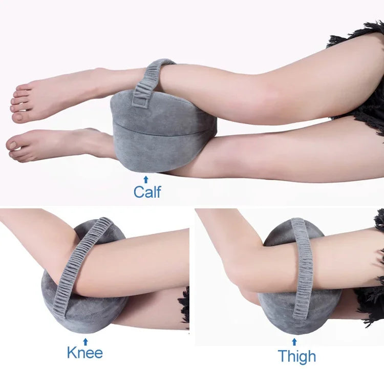 Gối kê đầu gối chống áp lực thoải mái cho bà bầu, gối yoga cho chân
