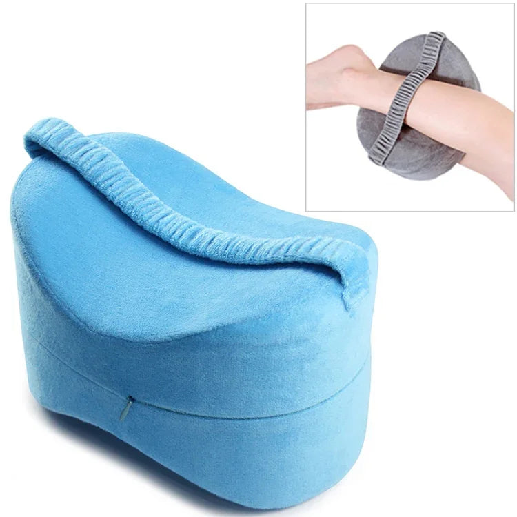 Gối kê đầu gối chống áp lực thoải mái cho bà bầu, gối yoga cho chân