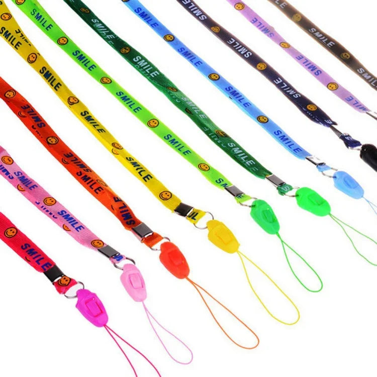 100 dây đeo mặt cười cho thẻ ID, thẻ công tác