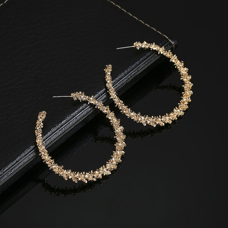 Vintage Round Fashion Earrings Female Jewellery, gold, white