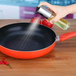 Bình xịt dầu ô liu thủy tinh thép không gỉ, bình đựng dầu, nước sốt, giấm, bình xịt dầu
