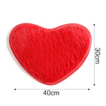 Thảm tắm chống trượt hình trái tim, thảm nhà bếp trang trí nhà, 30*40CM, 40*50CM, 50*60CM, 60*70CM
